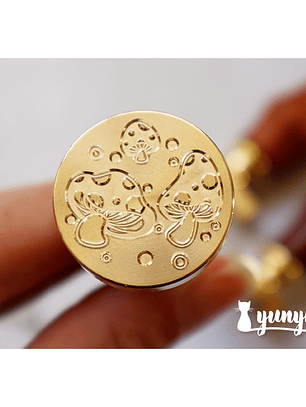 Sello para Lacre Honguitos - 2,5cm