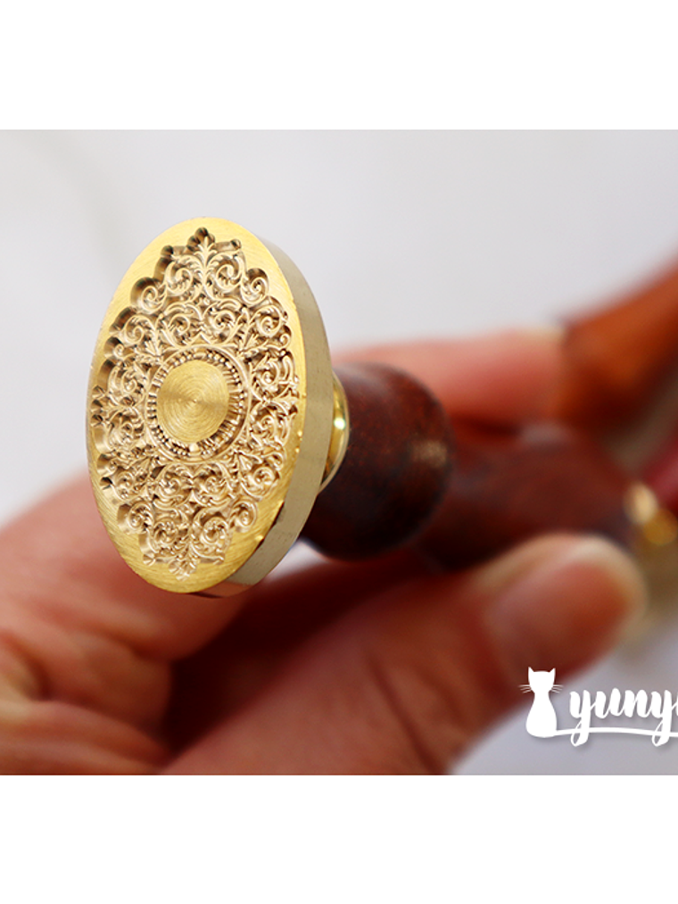 Sello de Lacre Ovalo Vintage - 3cm 4