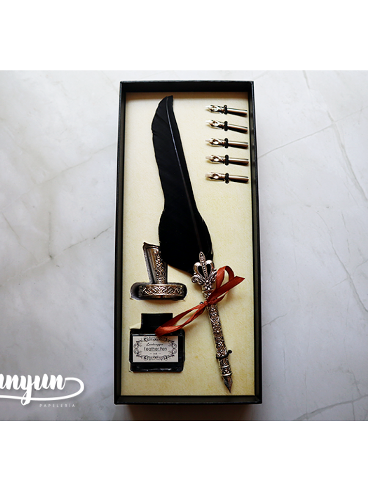 Kit Pluma de Inmersión Negro - 8 pzas 1