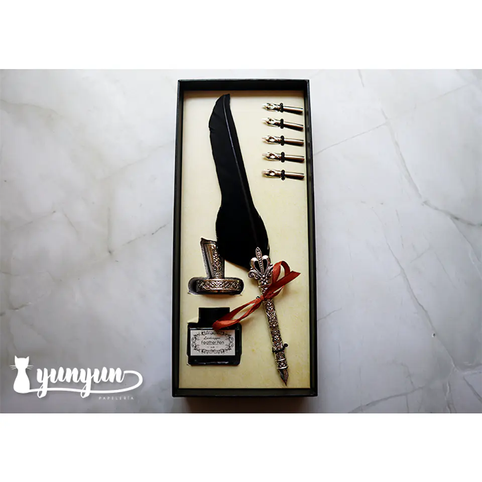 Kit Pluma de Inmersión Negro - 8 pzas 1