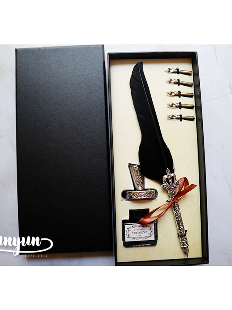 Kit Pluma de Inmersión Negro - 8 pzas 4