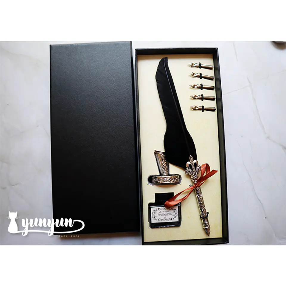 Kit Pluma de Inmersión Negro - 8 pzas 4
