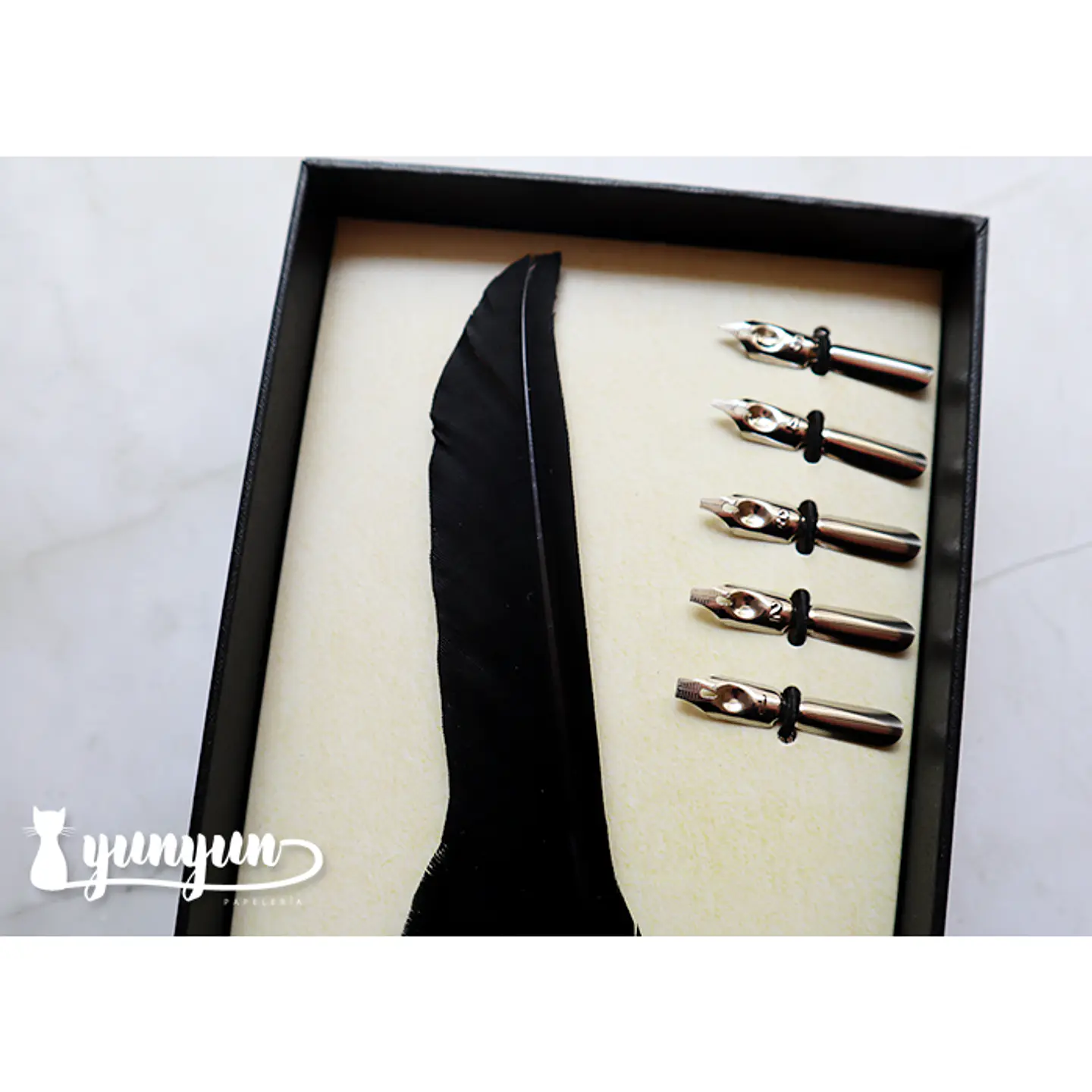 Kit Pluma de Inmersión Negro - 8 pzas 2
