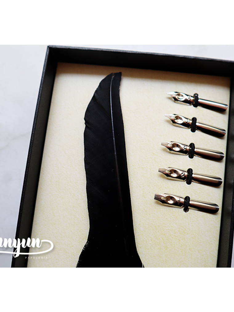 Kit Pluma de Inmersión Negro - 8 pzas 2