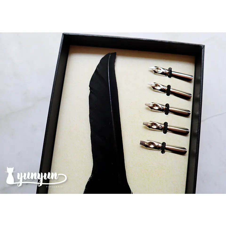 Kit Pluma de Inmersión Negro - 8 pzas 2