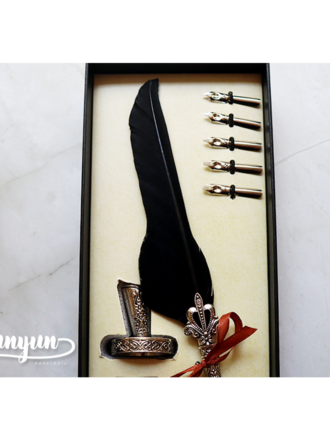 Kit Pluma de Inmersión Negro - 8 pzas 5