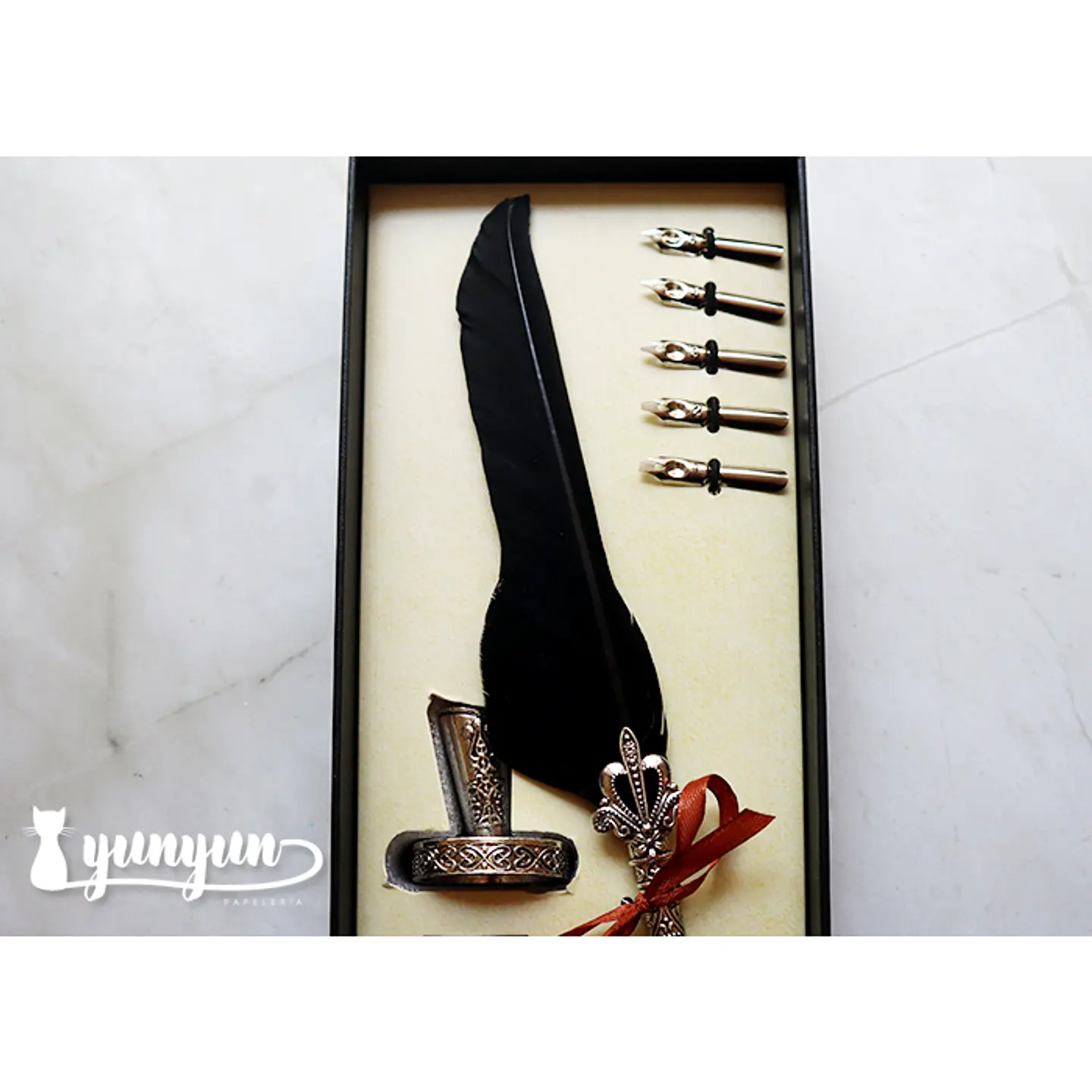 Kit Pluma de Inmersión Negro - 8 pzas 5