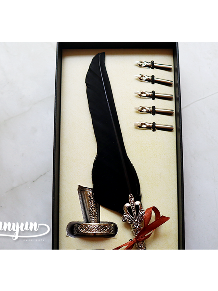 Kit Pluma de Inmersión Negro - 8 pzas 5
