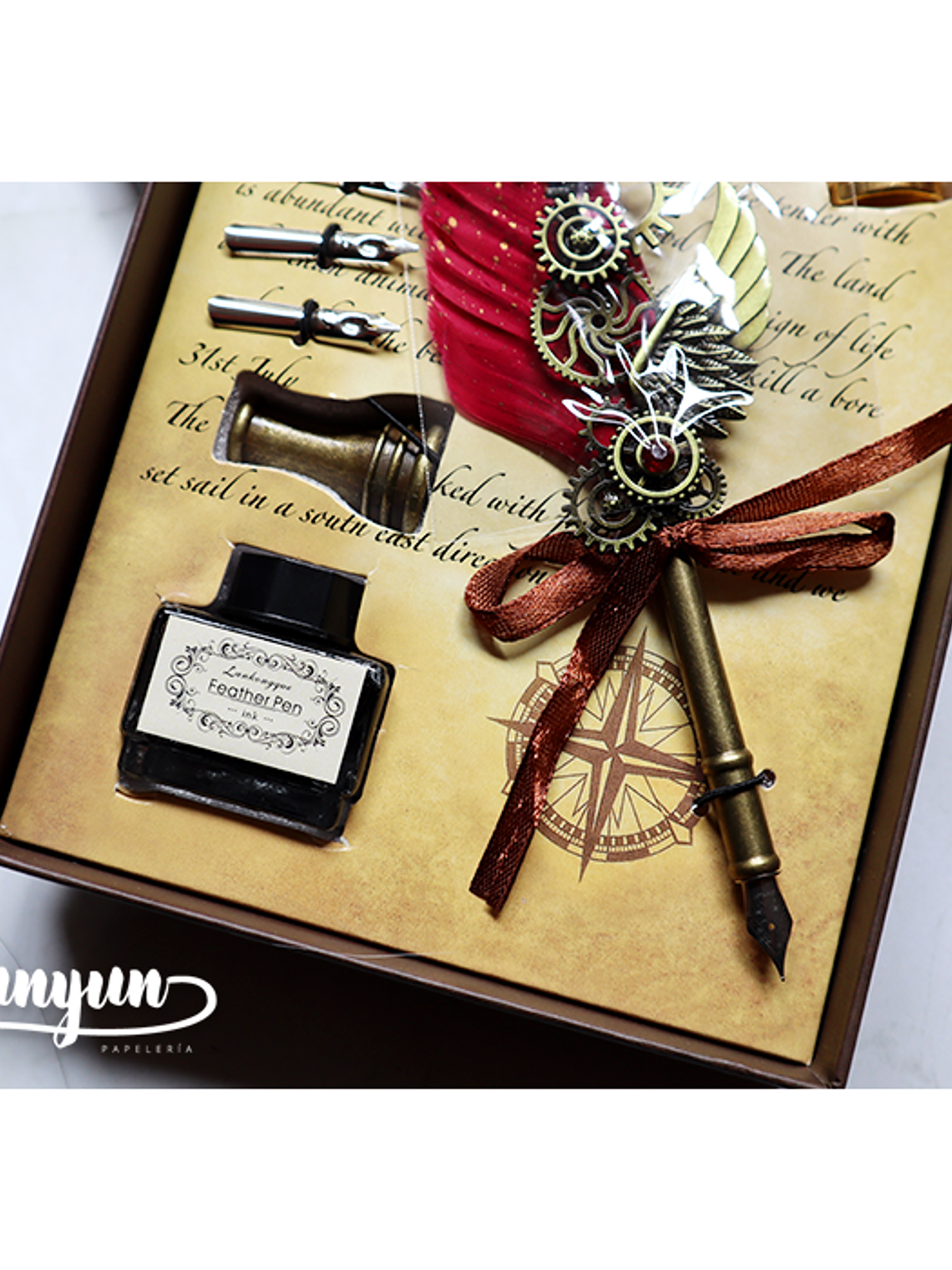 Kit Pluma de Inmersión World Map Series - Rojo 4