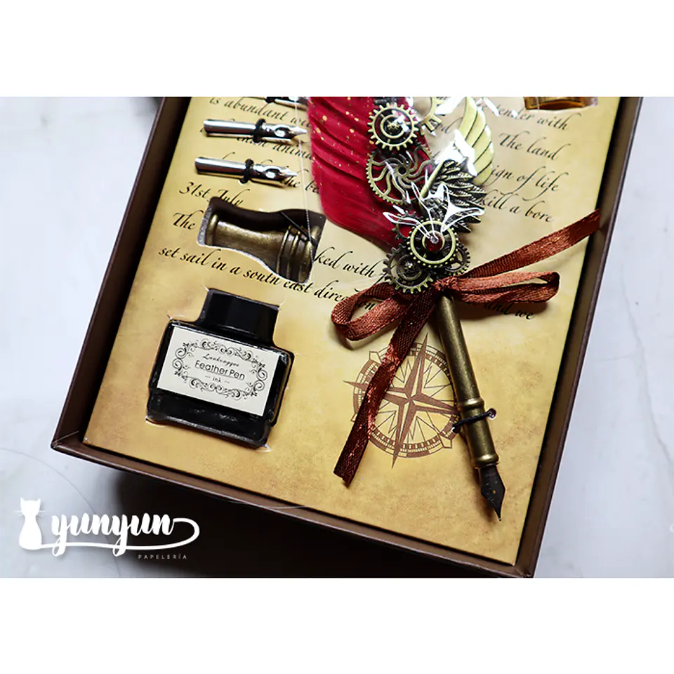 Kit Pluma de Inmersión World Map Series - Rojo 4