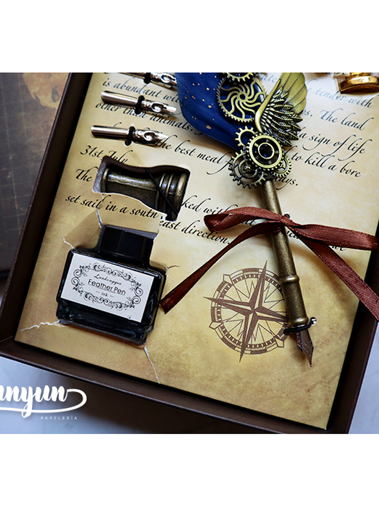 Kit Pluma de Inmersión World Map Series - Azul 3