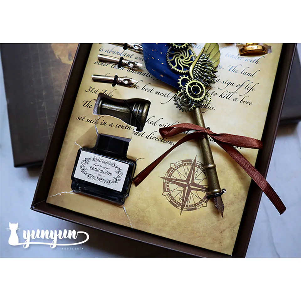 Kit Pluma de Inmersión World Map Series - Azul 3