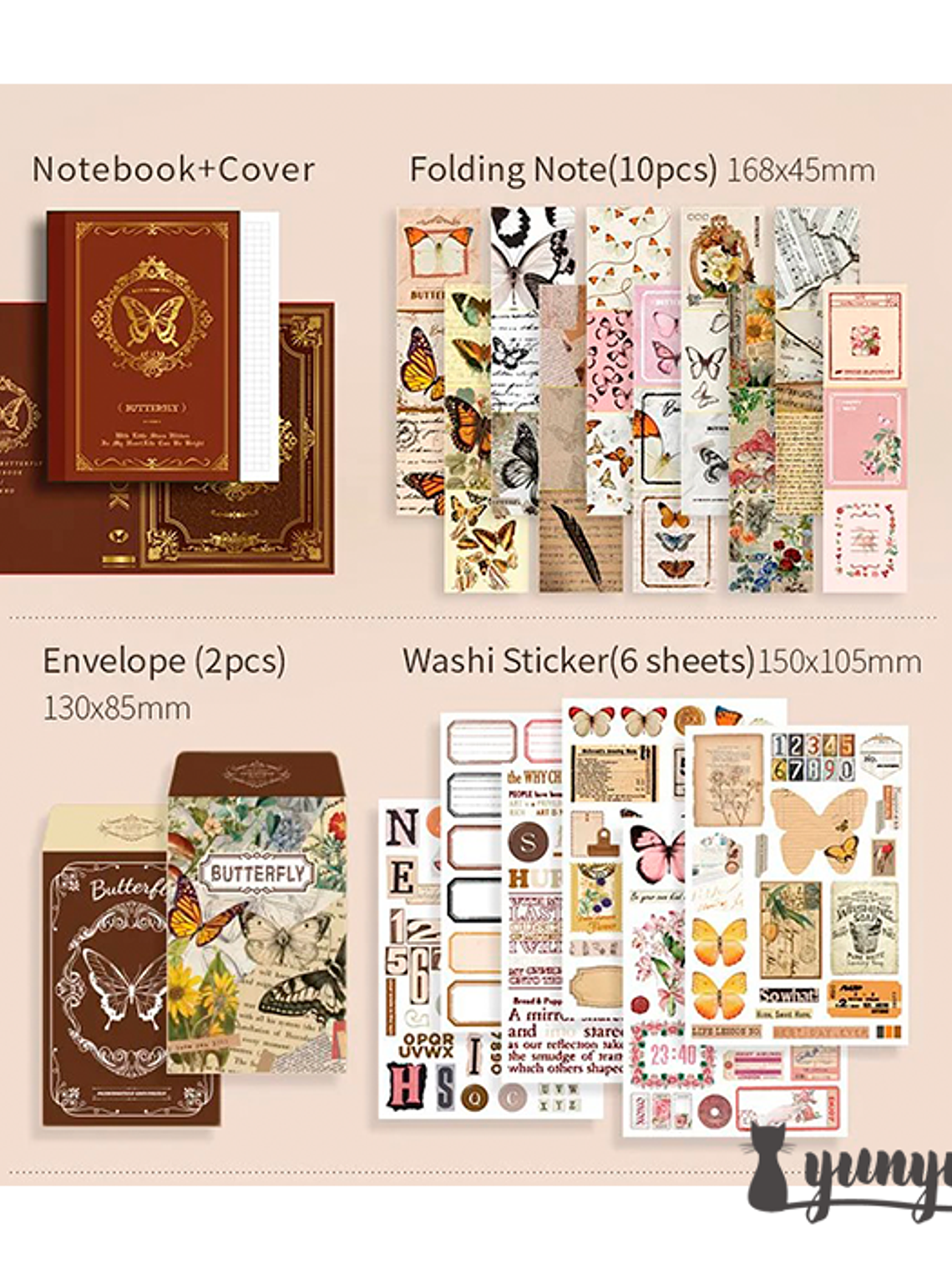 Butterfly Gift Box I - 140 pzas 4