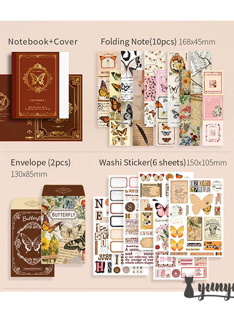 Butterfly Gift Box I - 140 pzas 4