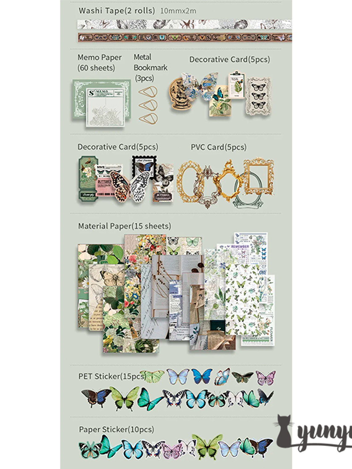 Butterfly Gift Box II - 140 pzas 3