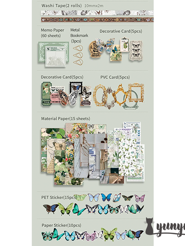 Butterfly Gift Box II - 140 pzas 3