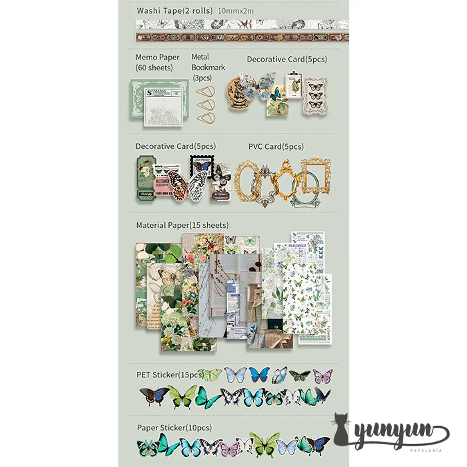 Butterfly Gift Box II - 140 pzas 3