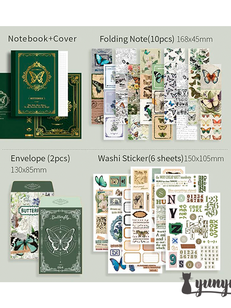 Butterfly Gift Box II - 140 pzas 2