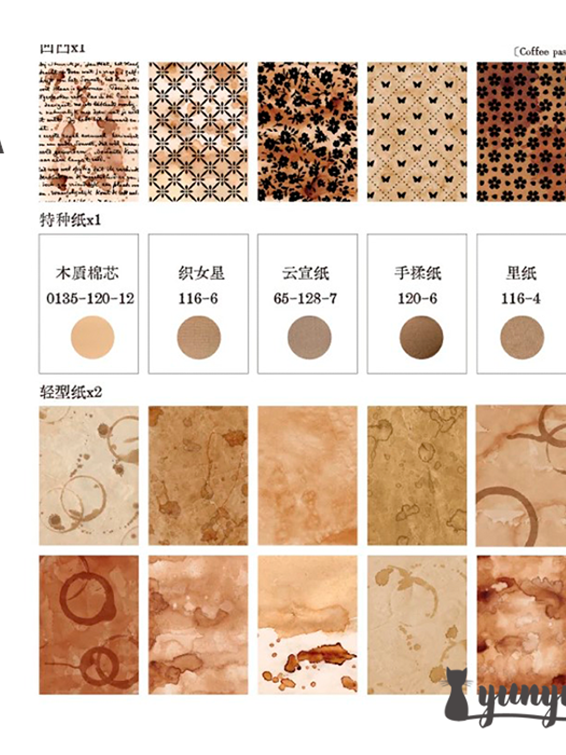 Papeles Memory of Dusk - 30 pzas 7