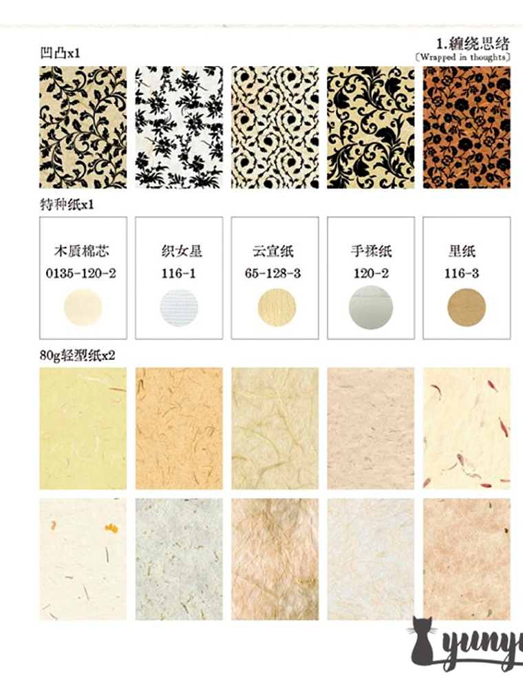 Papeles Memory of Dusk - 30 pzas 8