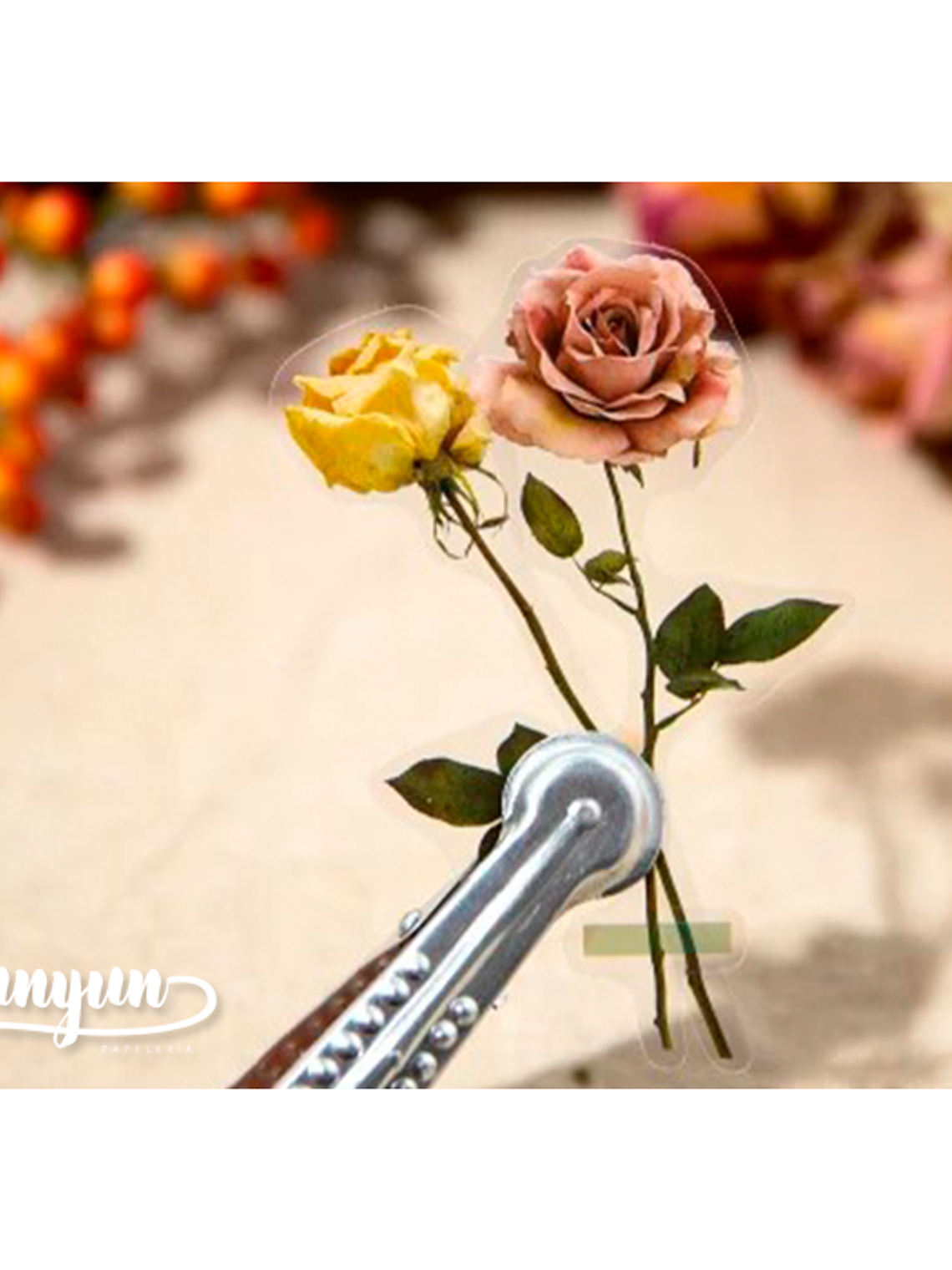 Flower Stickers - 30 pzas 6