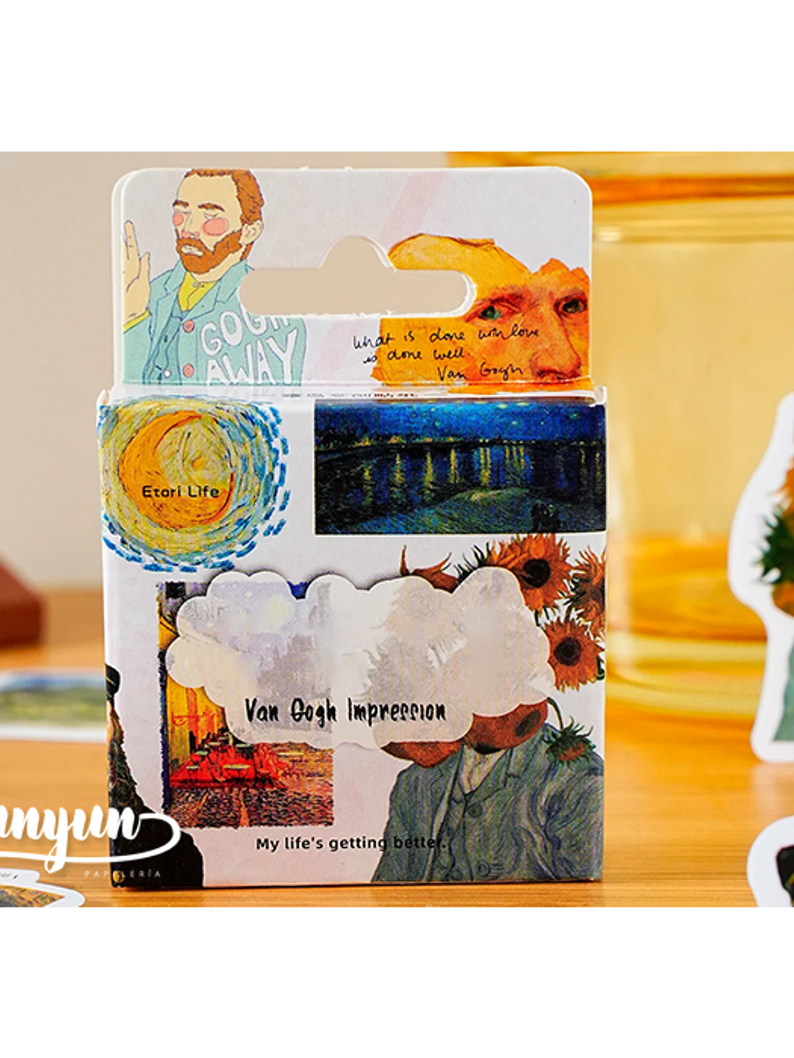 Caja Stickers Van Gogh II - 45 pzas 2