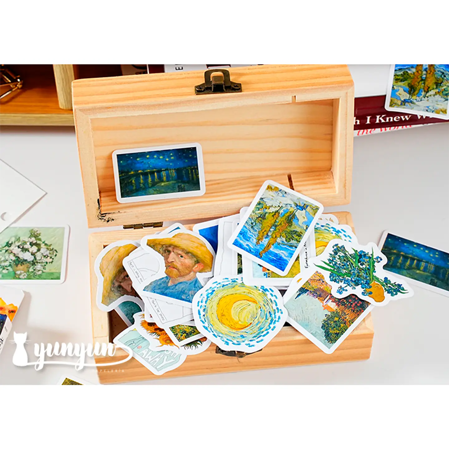 Caja Stickers Van Gogh II - 45 pzas 3