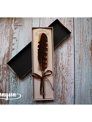 Box Pluma de Inmersión Café - 1 pza