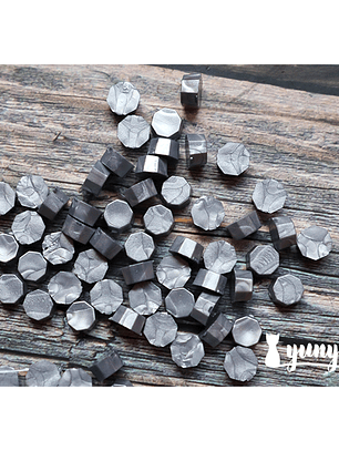 Lacre Plateado - 100 pzas