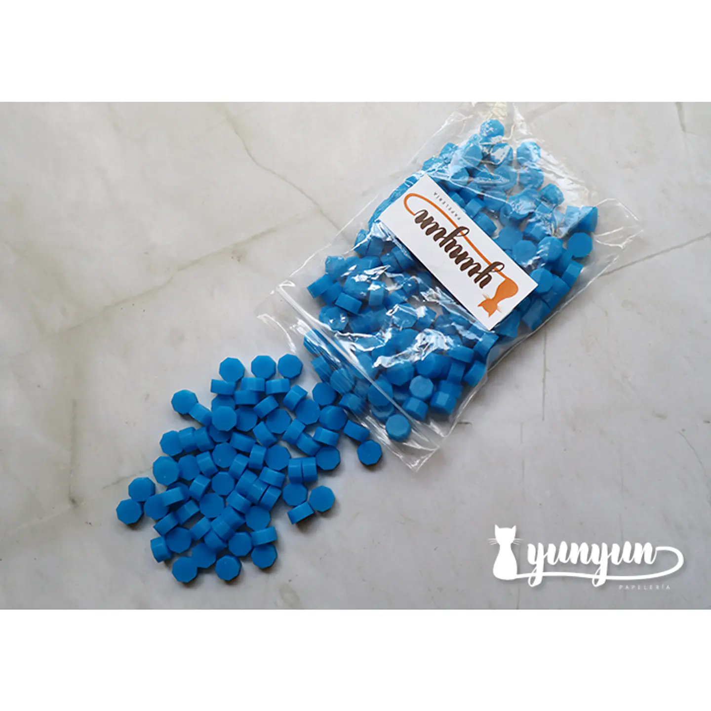 Lacre Azul Cerúleo- 200 pzas 1