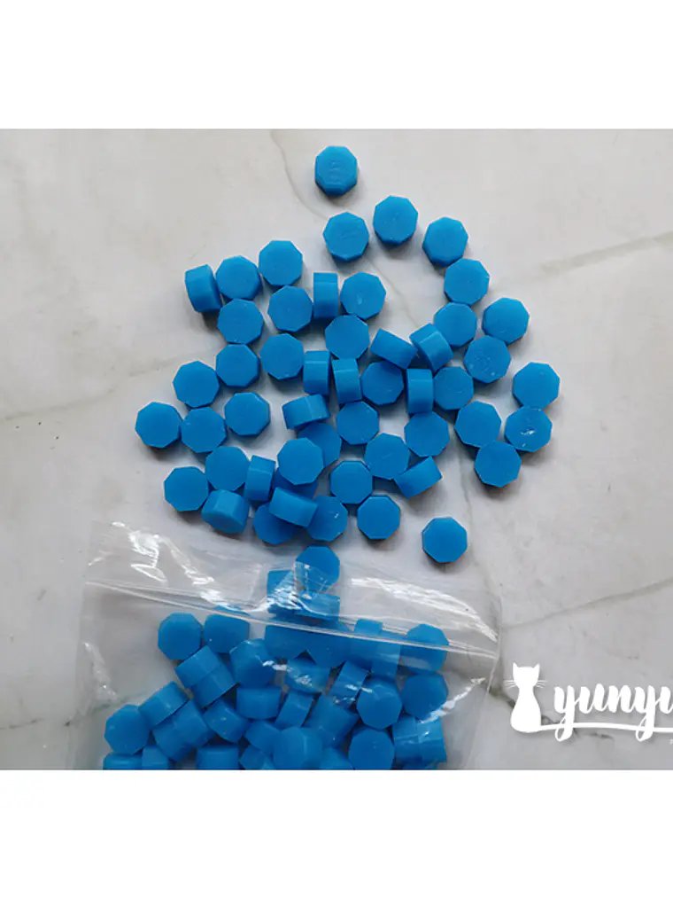 Lacre Azul Cerúleo - 100 pzas 2