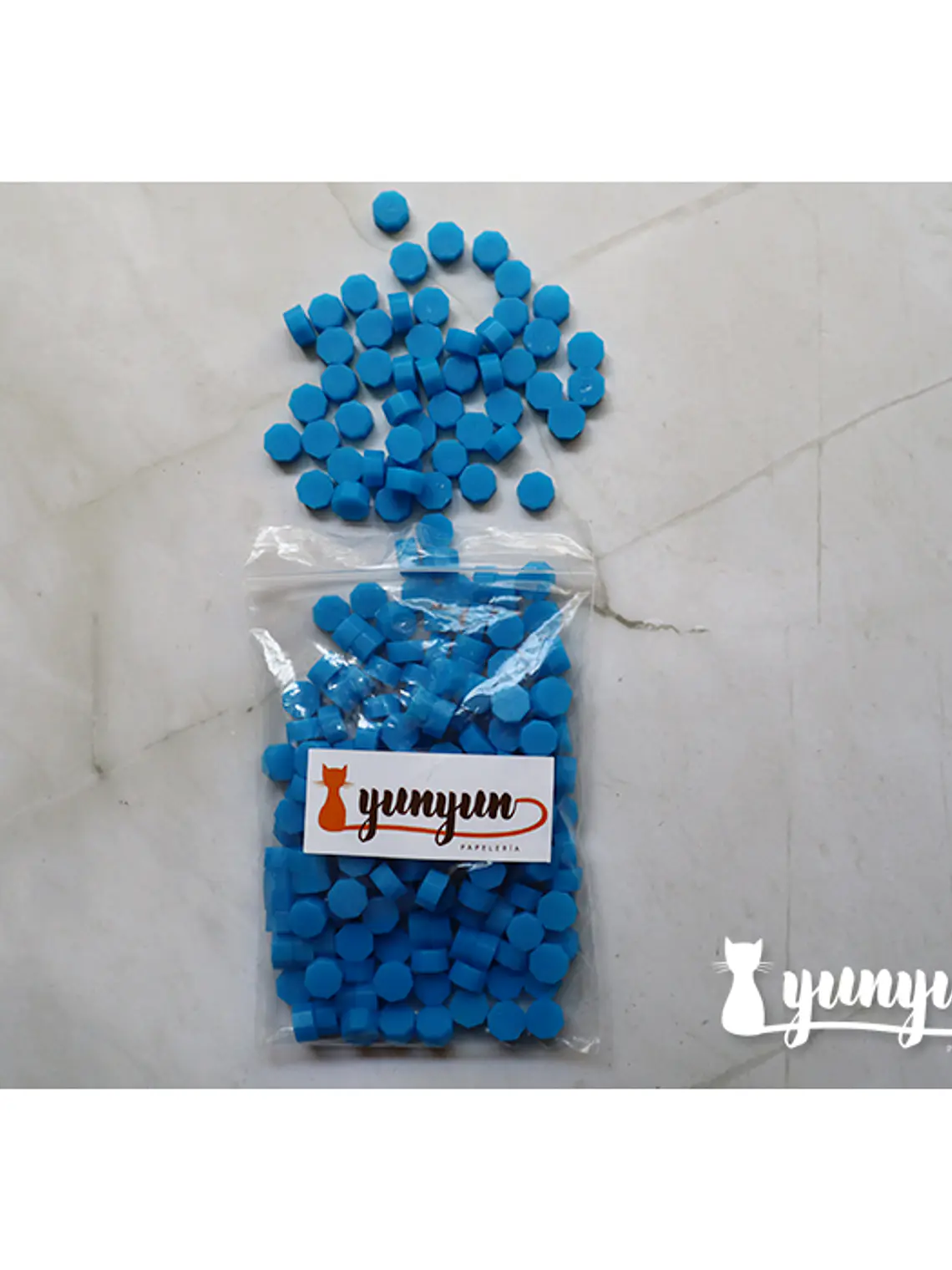 Lacre Azul Cerúleo - 100 pzas 4