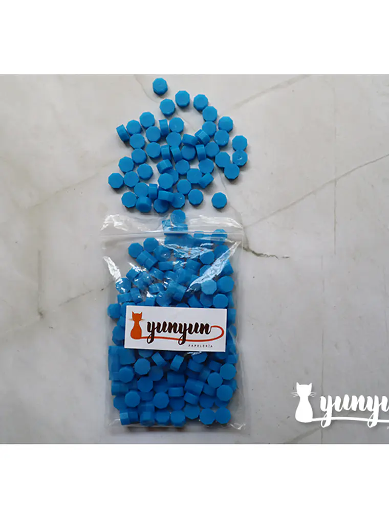 Lacre Azul Cerúleo - 100 pzas 4