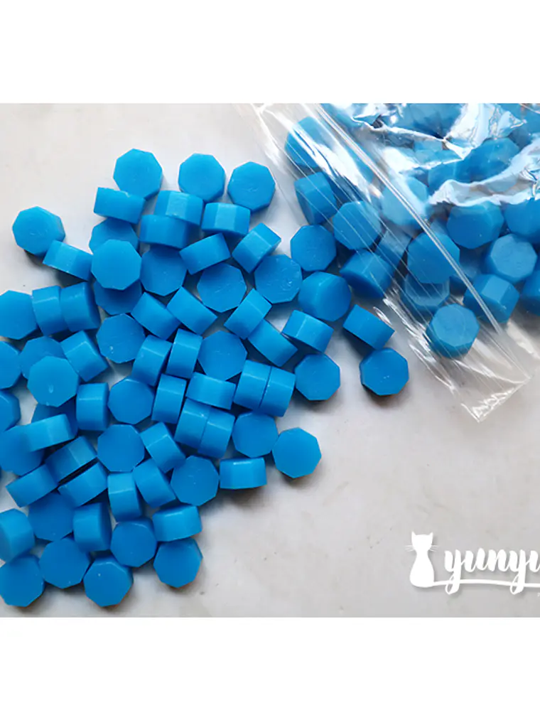 Lacre Azul Cerúleo - 100 pzas 1