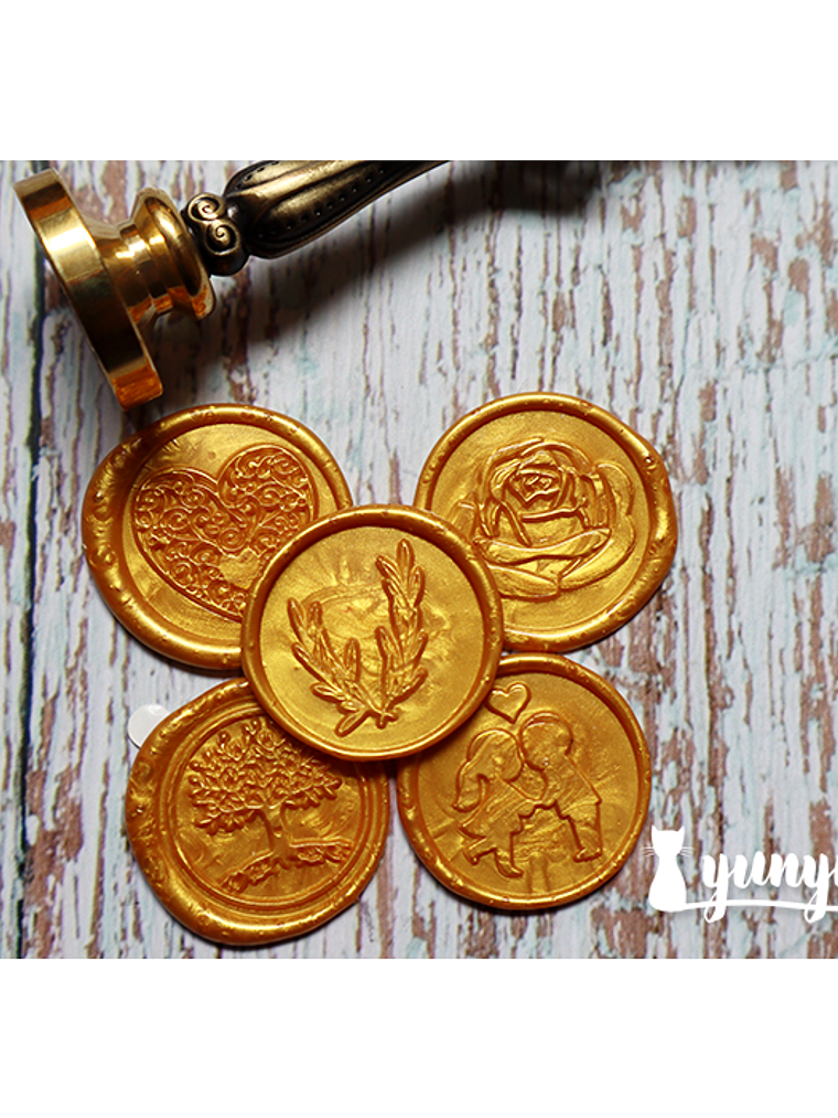 Sello de Lacre Autoadhesivo – Para Packaging y Regalos 2