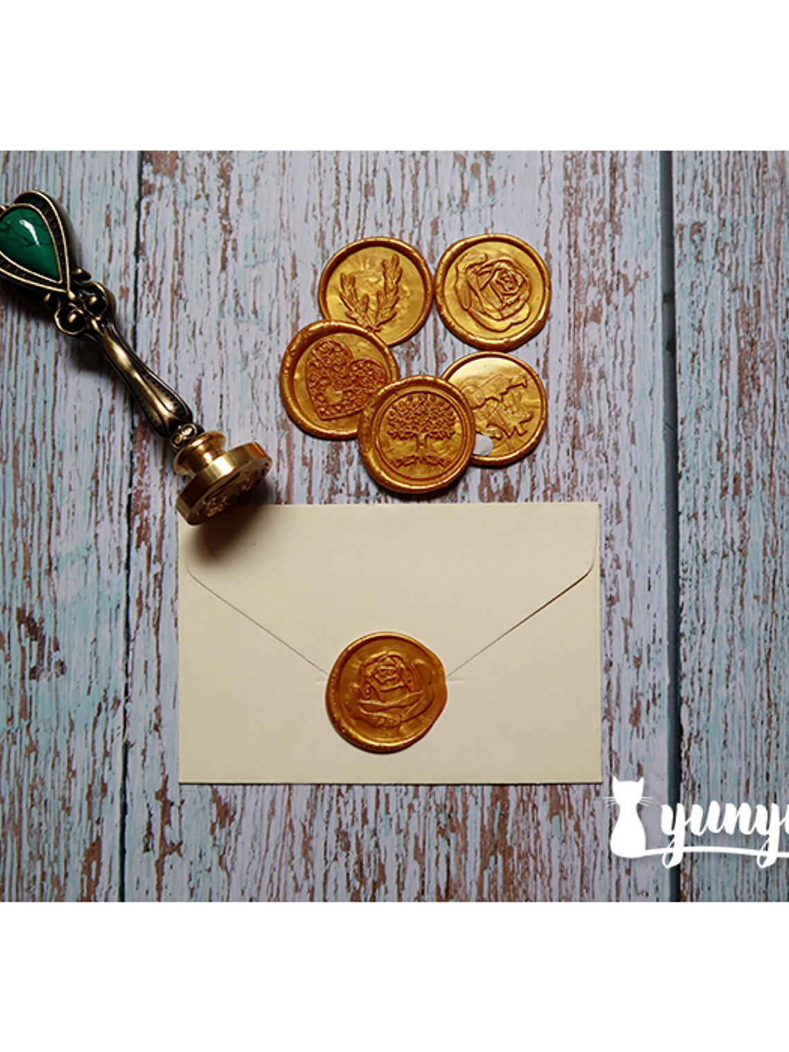 Sello de Lacre Autoadhesivo – Para Packaging y Regalos 3