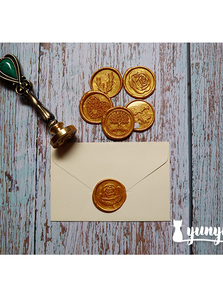 Sello de Lacre Autoadhesivo – Para Packaging y Regalos 3