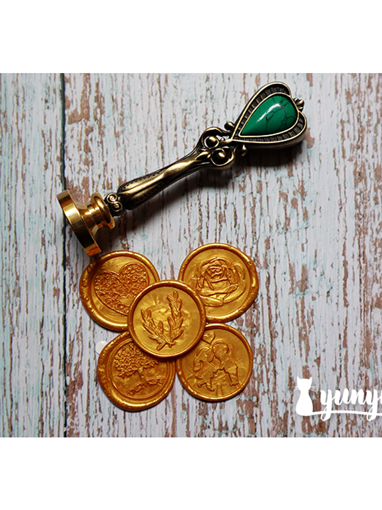 Sello de Lacre Autoadhesivo – Para Packaging y Regalos 1