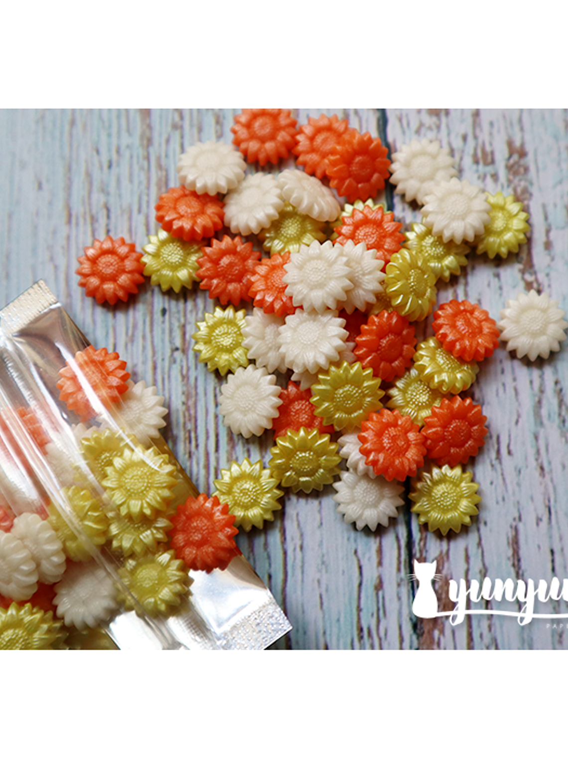 Lacre Mixto Naranja Limón - 100 pzas 1