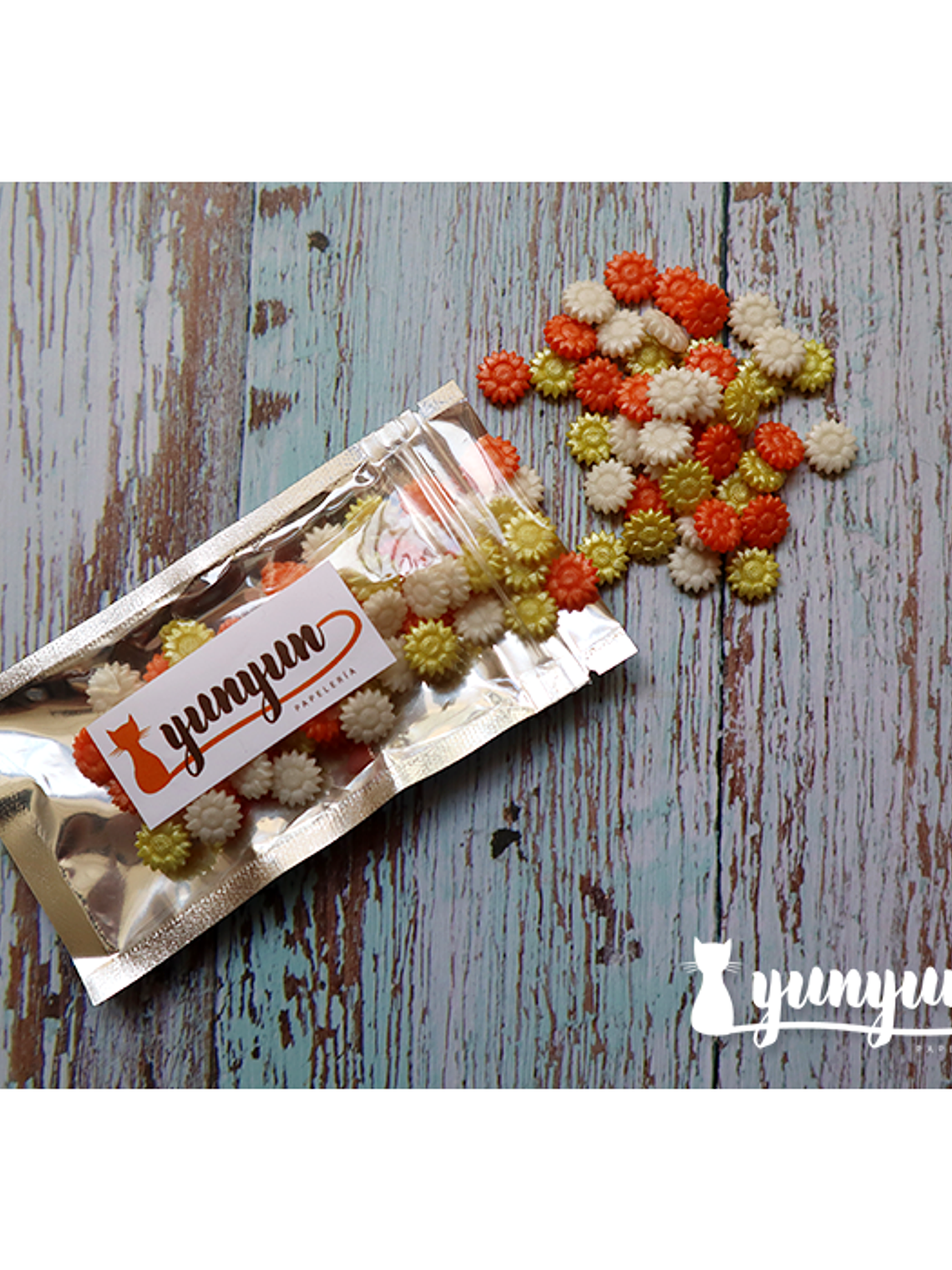 Lacre Mixto Naranja Limón - 100 pzas 2