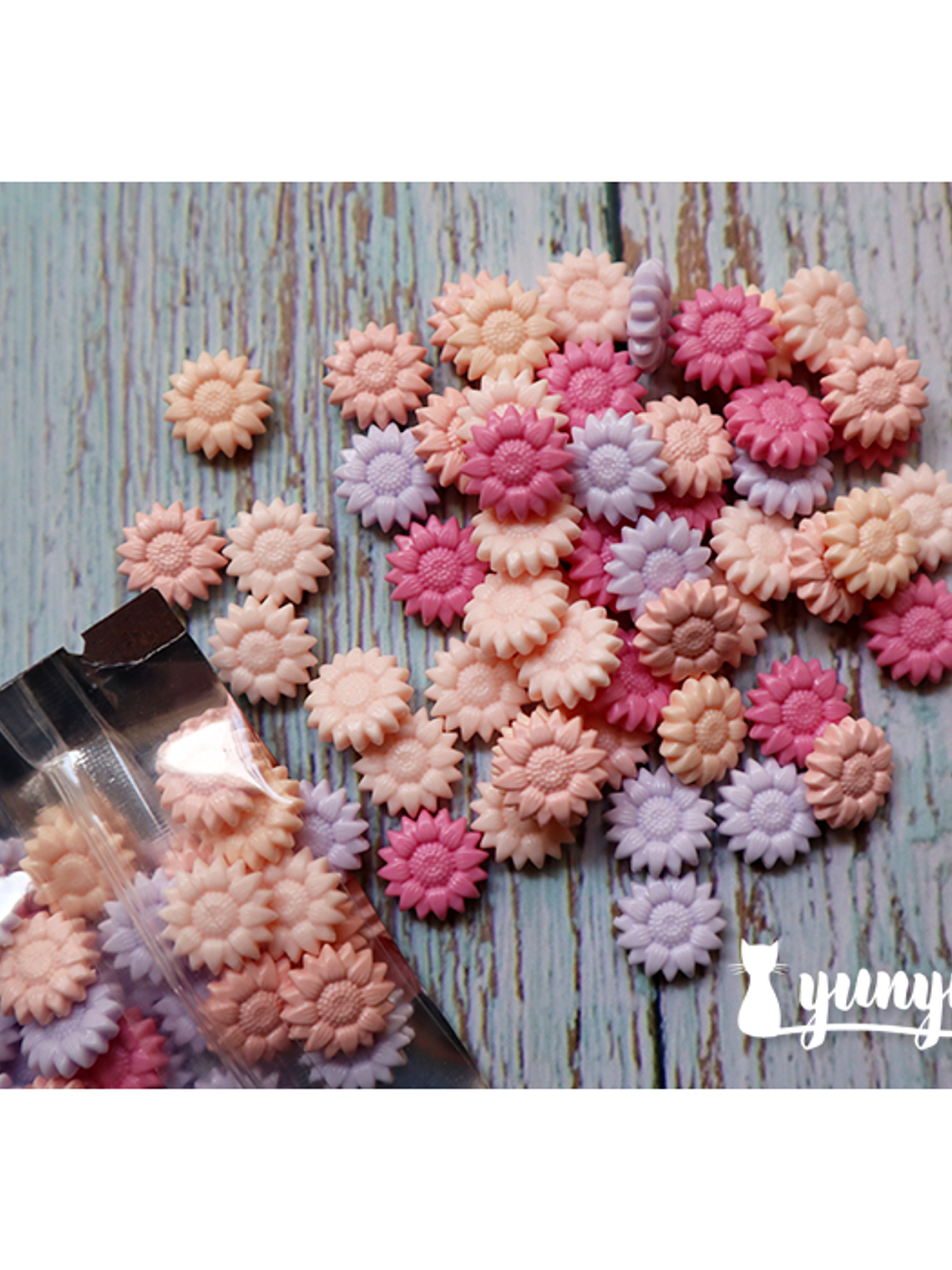 Lacre Mixto Rosa Lila - 100 pza 2