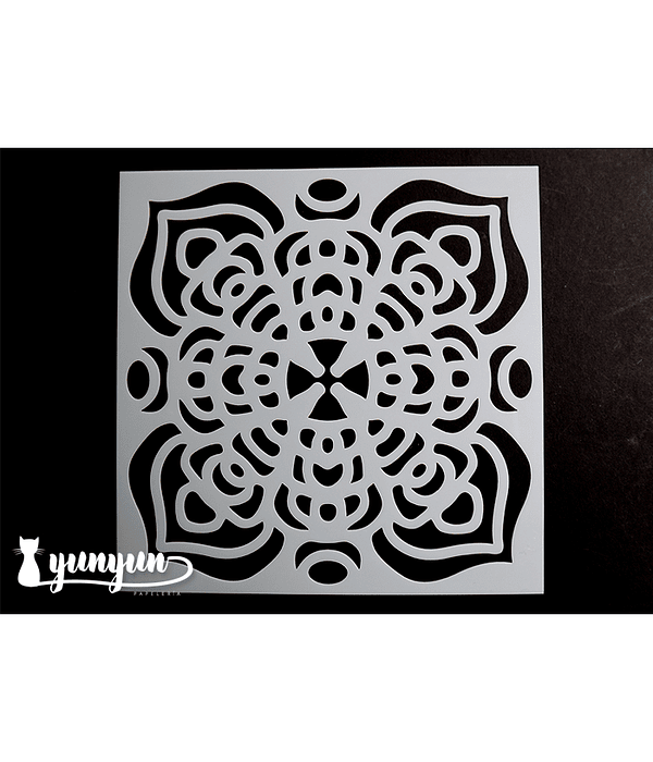 Stencil Mandala I - 15x15cm