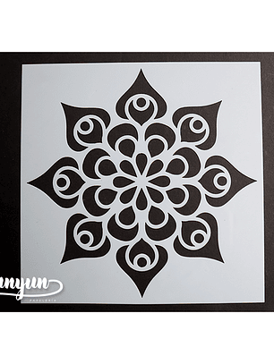Stencil Mandala II - 15x15cm
