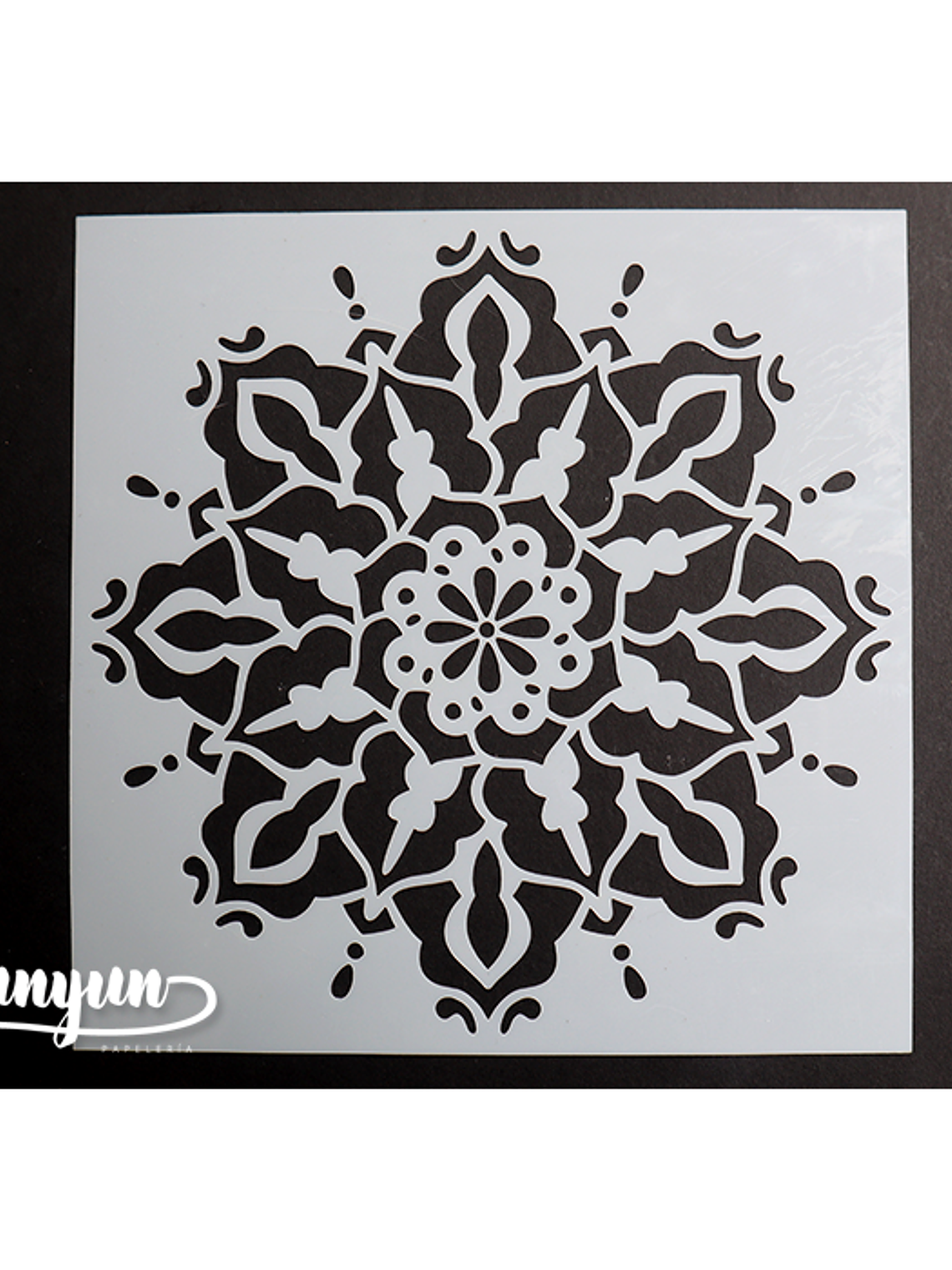 Stencil Mandala III - 15x15cm 1