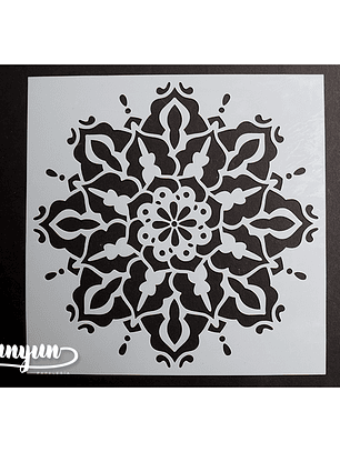 Stencil Mandala III - 15x15cm