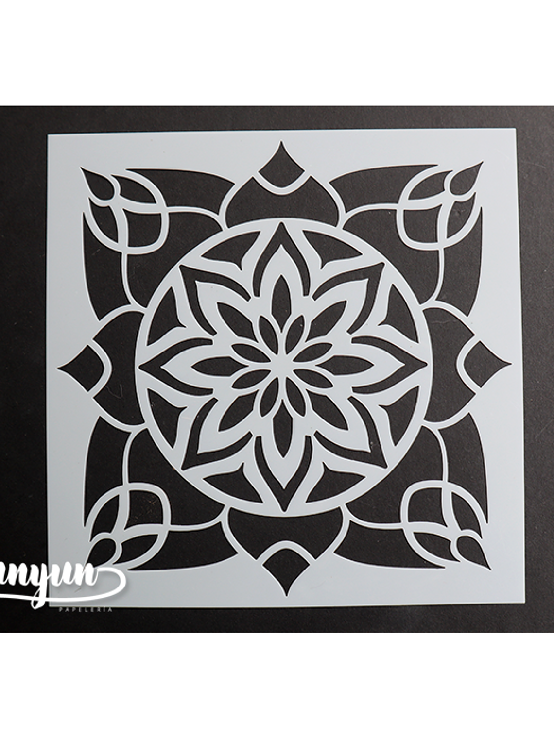 Stencil Mandala IV - 15x15cm 1