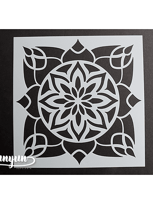 Stencil Mandala IV - 15x15cm