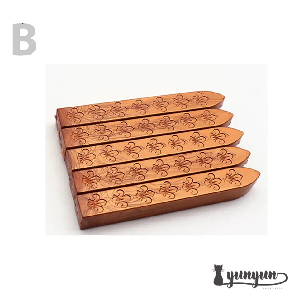 Set Barra Sellos de Lacre Cobre - 5 pzas 1