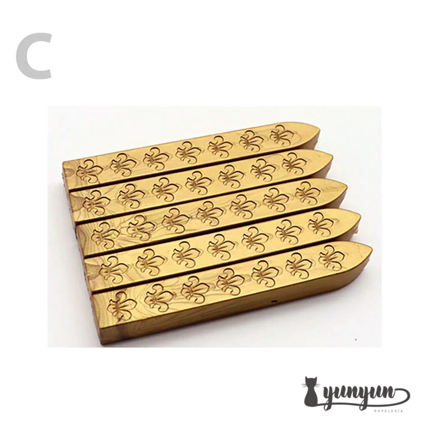 Set Barra Lacre Dorado Light - 5 pzas 1