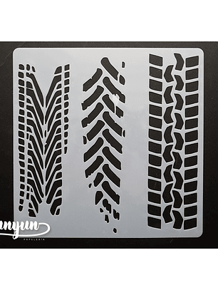 Stencil Diseño 1 - 15x15cm